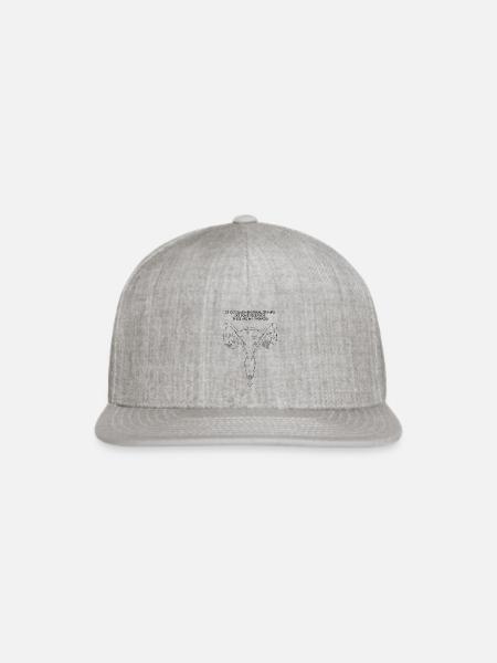 Funny pictures - Snapback Baseball Cap - heather gray