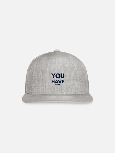 You always have choice - Snapback Baseball Cap - heather gray