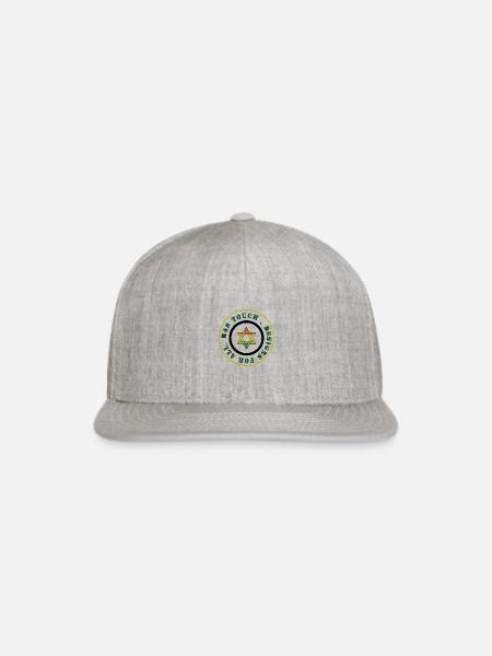 RAS TOUCH PROJECT - Snapback Baseball Cap - heather gray