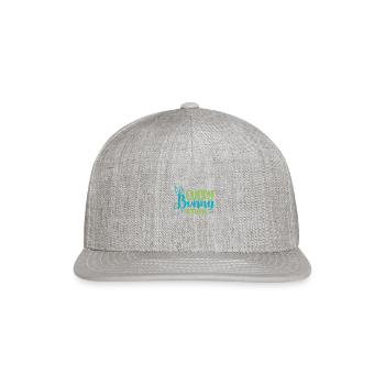 Every Bunny Welcome - Snapback Baseball Cap - heather gray - Front
