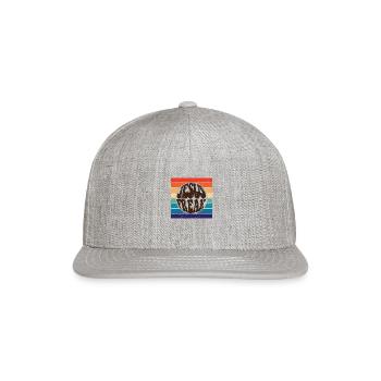 Jesus Freak vintage 70s - Snapback Baseball Cap - heather gray - Front