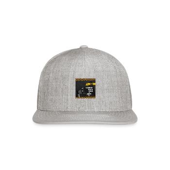 Mosquitoes' favorite person - Snapback Baseball Cap - heather gray - Front