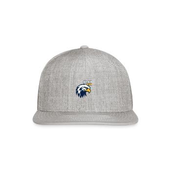 Eagle Eye: Sharp Vision - Snapback Baseball Cap - heather gray - Front