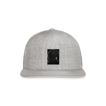 Angela Davis Speaks - Snapback Baseball Cap - heather gray - Front