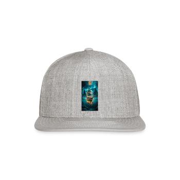 Golden Depths and Sailing Dreams - Snapback Baseball Cap - heather gray - Front
