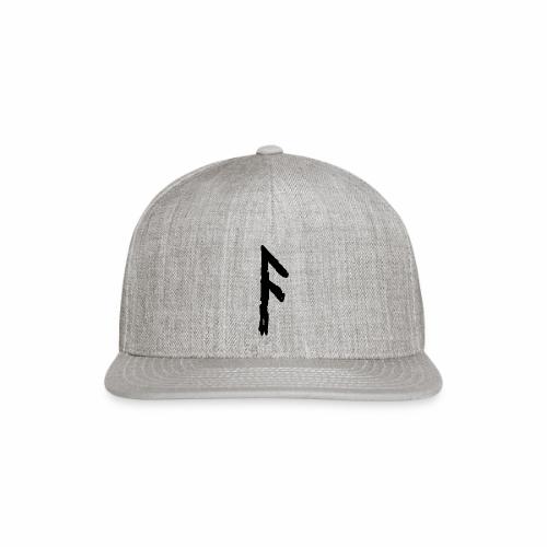 Elder Futhark Rune Ansuz - Letter A - Snapback Baseball Cap
