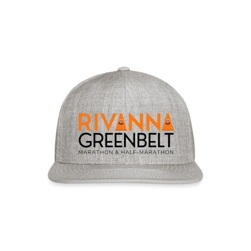 RIVANNA GREENBELT (orange/black) - Snapback Baseball Cap