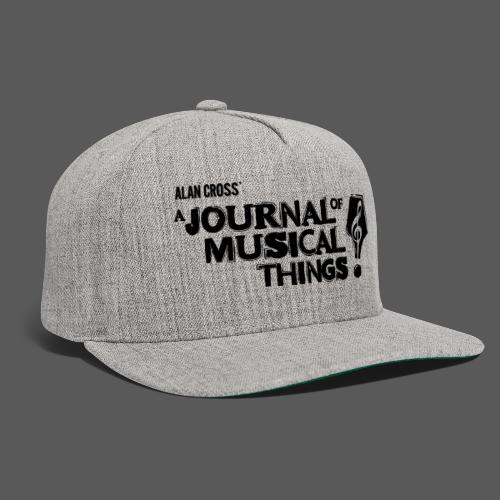 Alan Cross' A Journal of Musical Things - Snapback Baseball Cap