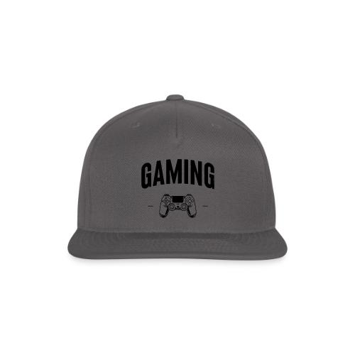 Black Gaming Colection - Snapback Baseball Cap