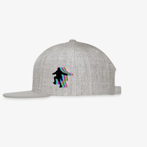 silhouette rainbow - Snapback Baseball Cap