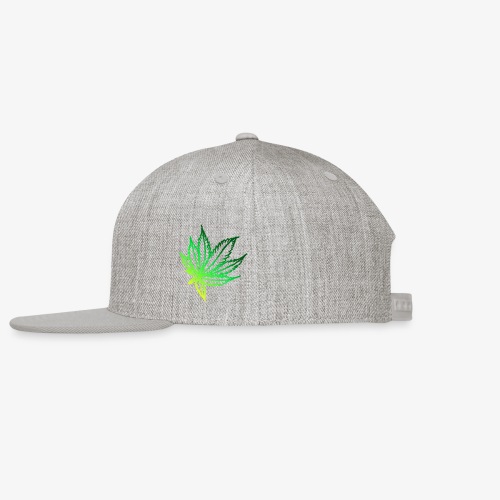 green leaf - Snapback Baseball Cap