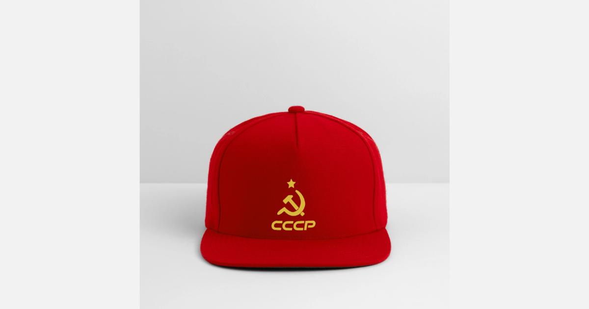 URSS オーダーキャップ USSR CCCP ユニセックス 刺繍 ベースボール