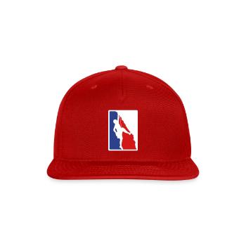 extreme sport hobby rock - Snapback Baseball Cap - red - Front