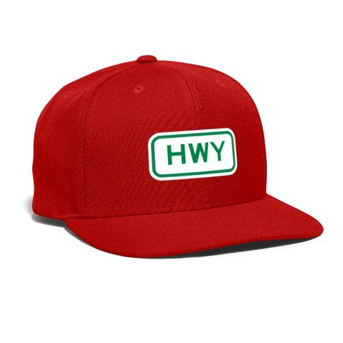 HighwayLogo 001 - Snapback Baseball Cap