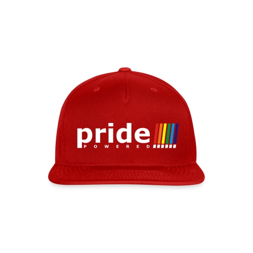 Gay & Lesbian Pride Powered - Snapback Baseball Cap