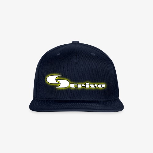 Strive Written Logo - Snapback Baseball Cap