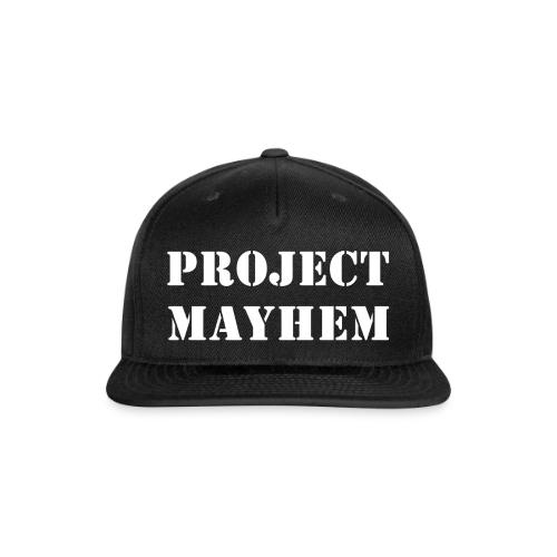 Project Mayhem - Snapback Baseball Cap