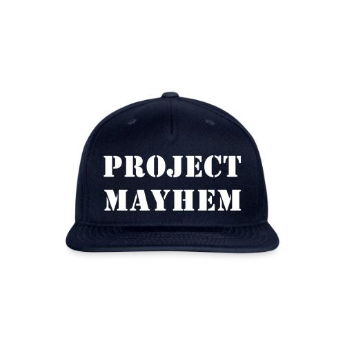 Project Mayhem - Snapback Baseball Cap