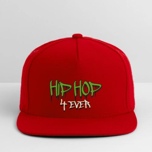 Hip Hop 4 Ever Lettering - Snapback Baseball Cap
