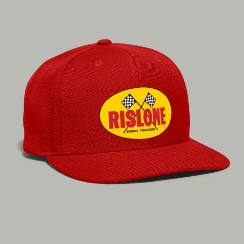Rislone 60s logo Flag border PNG - Snapback Baseball Cap