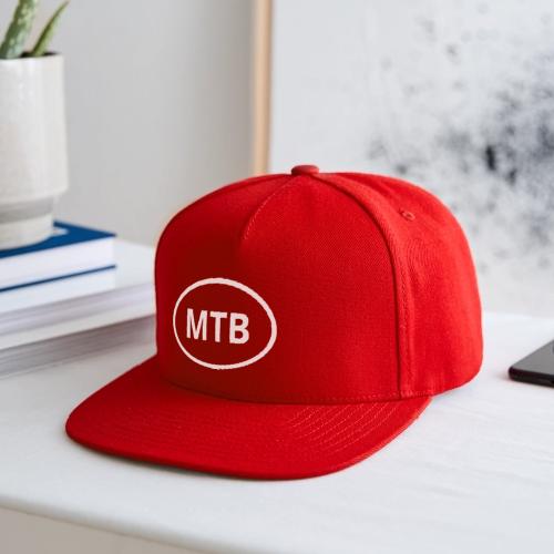 MTB | Mountain Bike Oval Logo - Snapback Baseball Cap