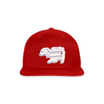 Protect Trans Kids! - Snapback Baseball Cap - red - Front