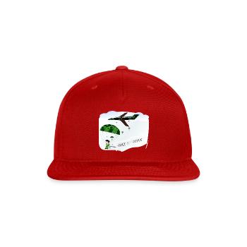sky_of_unity - Snapback Baseball Cap - red - Front