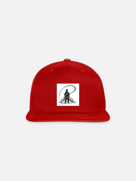 Firefighter Arc Splash - Snapback Baseball Cap - red