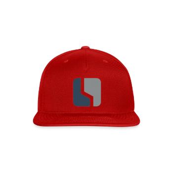 The Core Courier  - Snapback Baseball Cap - red - Front