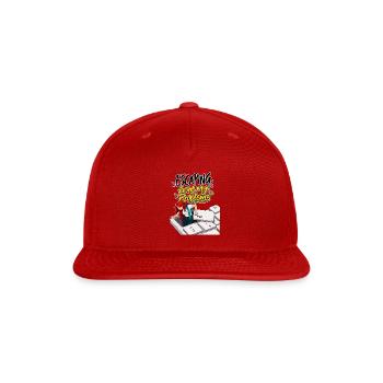 Escaping from My Problems - Snapback Baseball Cap - red - Front