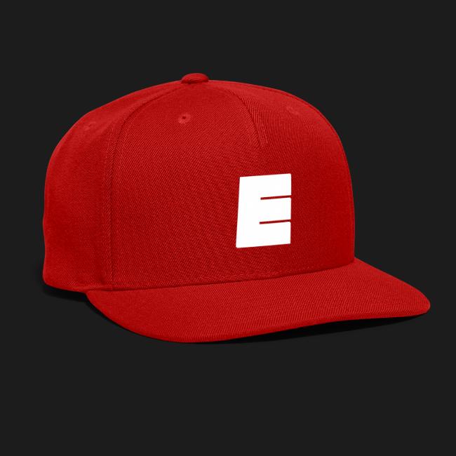 White "E" Design
