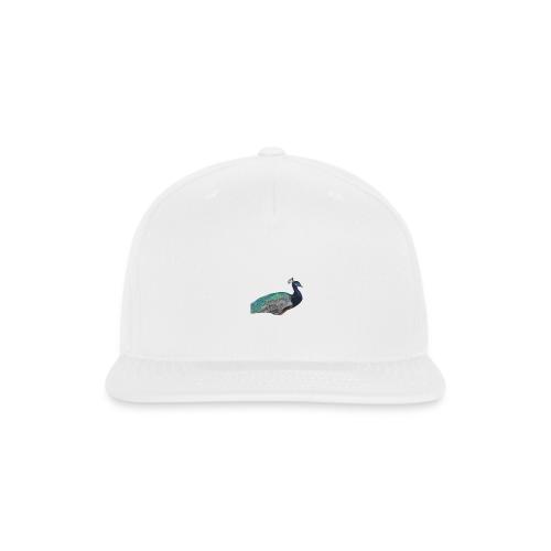 peacock half - Snapback Baseball Cap
