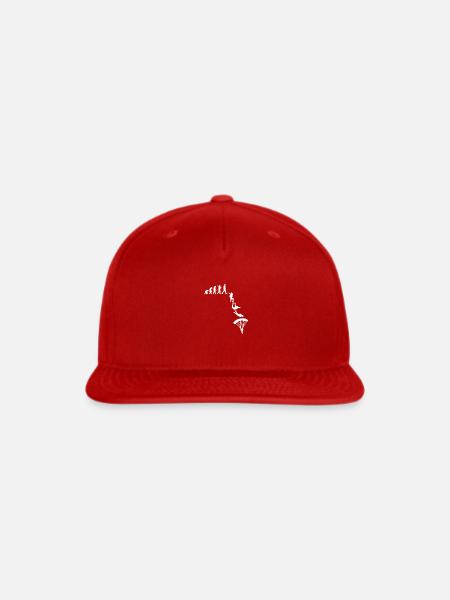 Evolution Skydiving Skydiver - Snapback Baseball Cap - red