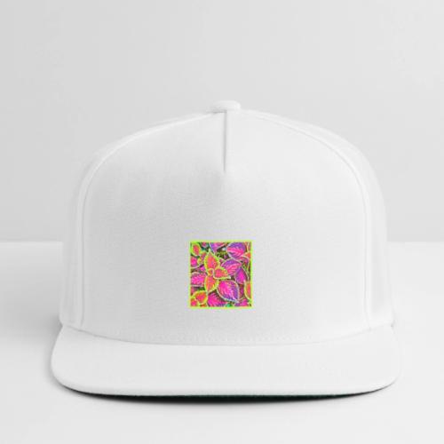 Vivid ChromaLeaf Harmony Pattern - Snapback Baseball Cap