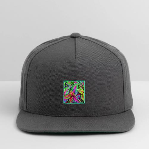 Vibrant Nature ChicLeaf Pattern - Snapback Baseball Cap