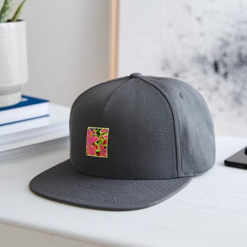 Vibrant RadiantLeaf Dreams Pattern - Snapback Baseball Cap