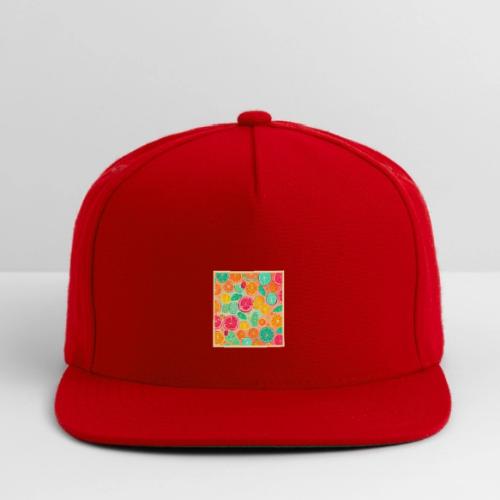 Colorful Citrus Galaxy Artwork - Snapback Baseball Cap