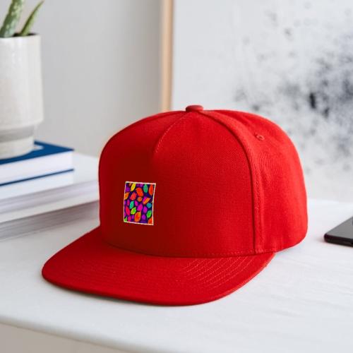 Colorful fall leaves Artwork - Snapback Baseball Cap