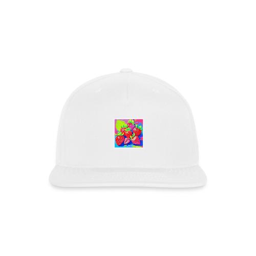 Pop Art Strawberries - Snapback Baseball Cap