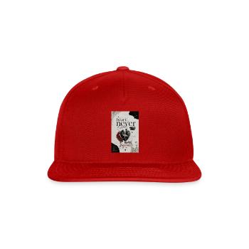 Heart Was Never the Problem - Snapback Baseball Cap - red - Front