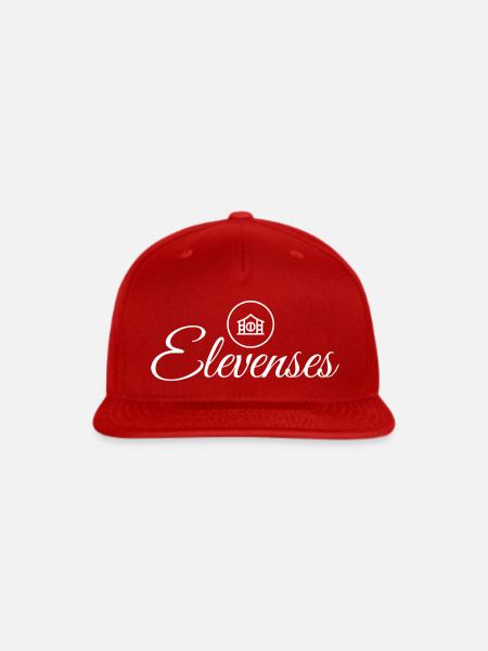 Elevenses - Snapback Baseball Cap - red