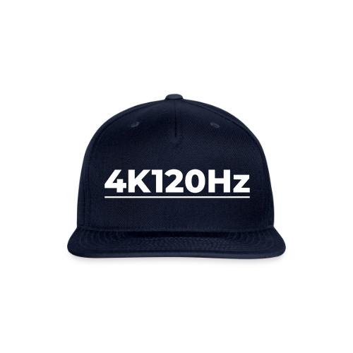 White 4K120Hz Collection - Snapback Baseball Cap
