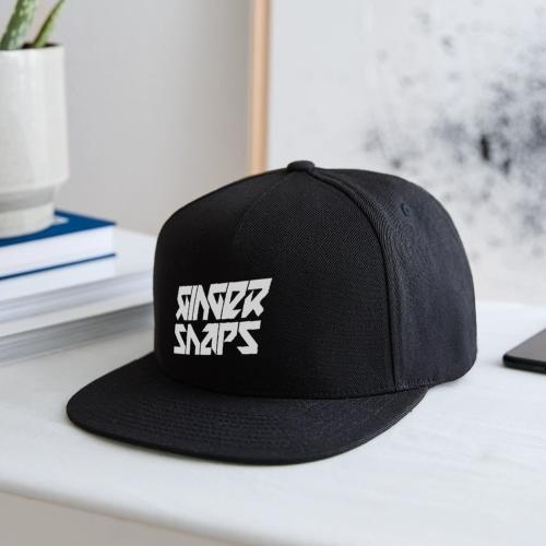 Ginger Snap5 logo (two lines white) - Snapback Baseball Cap