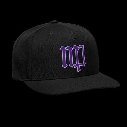Virgo Sign In Blue & Purple - Snapback Baseball Cap