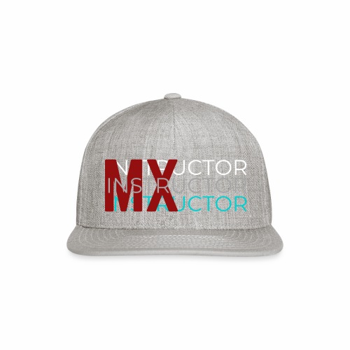 MX Gym Minimal Hat 2 - Snapback Baseball Cap