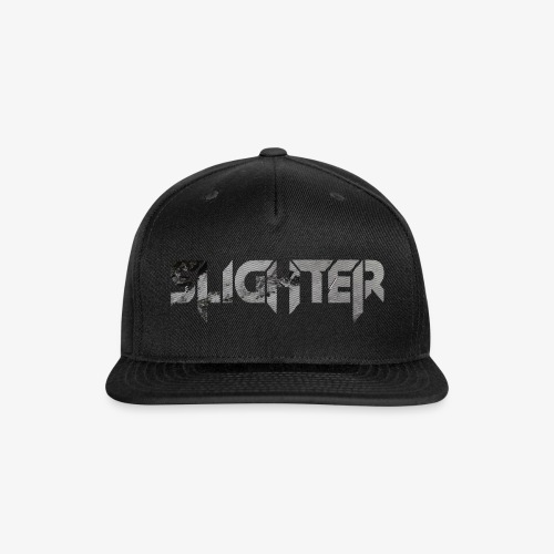 Slighter Line Glitch Logo - Snapback Baseball Cap