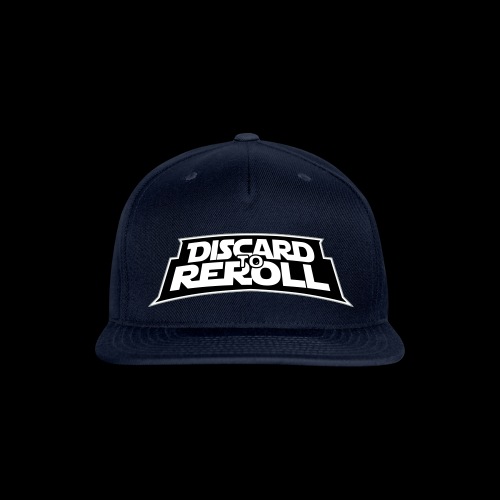 Discard to Reroll: Logo Only - Snapback Baseball Cap