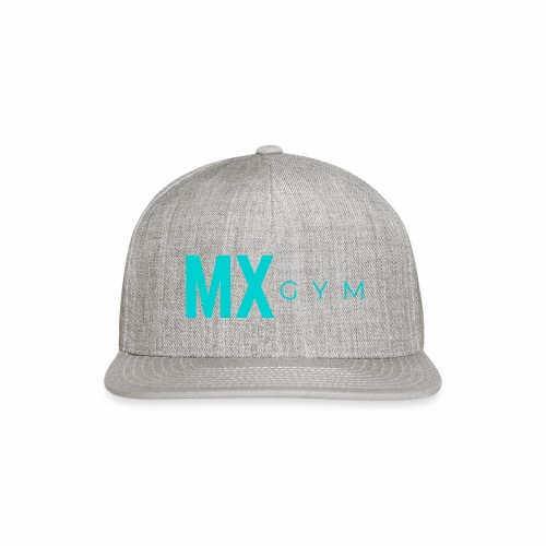MX Gym Minimal Long Teal - Snapback Baseball Cap