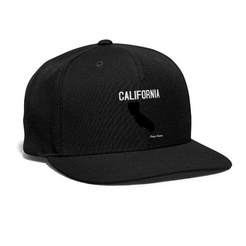 CALIFORNIA WHITE - Snapback Baseball Cap