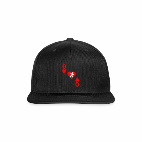 Queen of Hearts, Deck of Cards, Unicorn Costume. - Snapback Baseball Cap